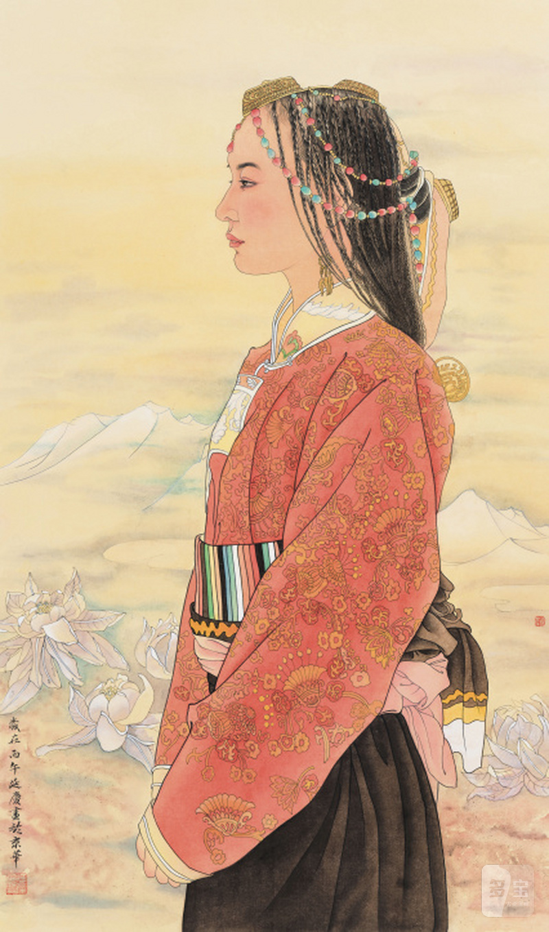 刘延庆 b.1988 藏女